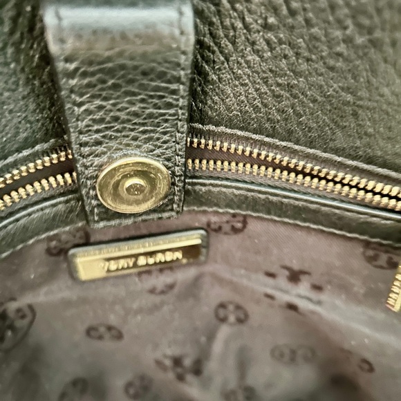 Tory Burch Satchel-Black Leather - Picture 4 of 7
